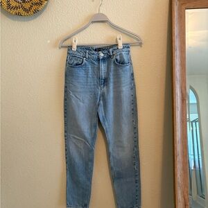 Massimo Light Blue Women's Straight Leg Jeans